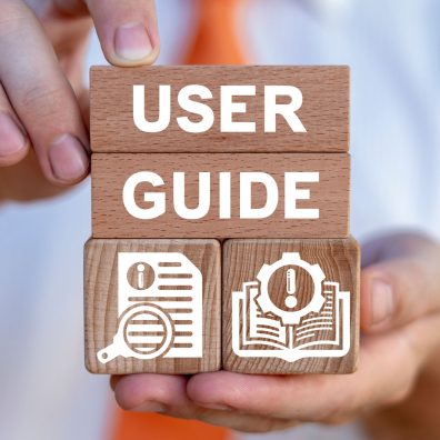 Concept,Of,User,Guide.,User,Manual,Guidebook,Business,Service,Communication